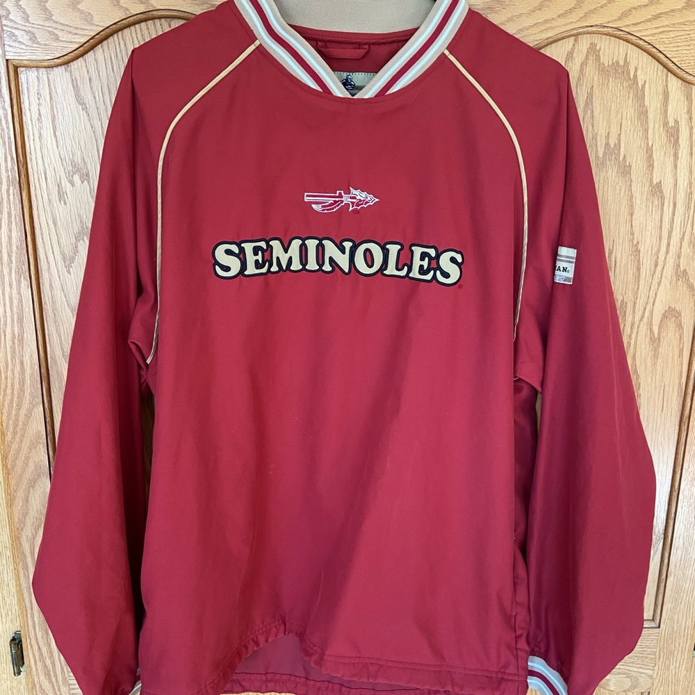 Reebok Florida State Seminoles  Warm Up Pullover